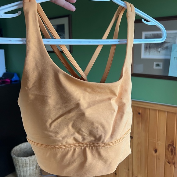 Lululemon Energy Longline Bra (medium support) B-D cups *Mango Dream Colour* - Picture 5 of 5